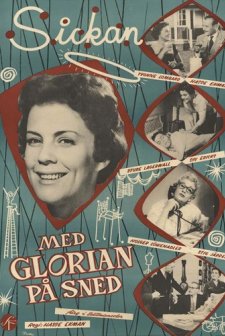 Med Glorian På Sned (1957) afişi