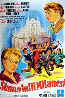 Siamo Tutti Milanesi (1953) afişi