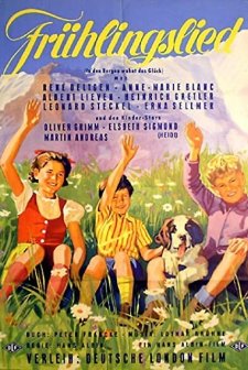 Frühlingslied (1954) afişi