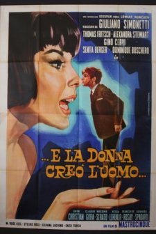 ...e la donna creò l'uomo (1964) afişi