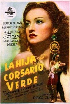 La Figlia Del Corsaro Verde (1940) afişi