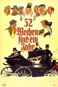 52 Wochen Sind Ein Jahr (1955) afişi