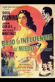 Bajo La Influencia Del Miedo (1956) afişi