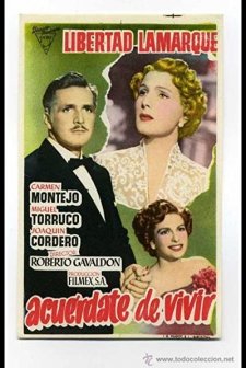 Acuérdate De Vivir (1953) afişi