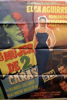 La Mujer De Dos Caras (1957) afişi