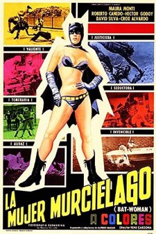 La Mujer Murciélago (1968) afişi