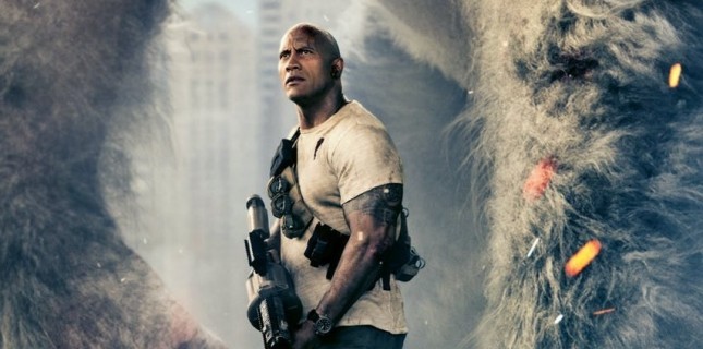 Dwayne Johnson’lı Rampage’den ‘dev’ afiş