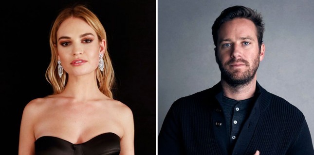 Armie Hammer ve Lily James Yeni 'Rebecca' Uyarlamasının Başrollerini Paylaşacak