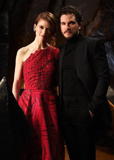 Rose Leslie-Kit Harington Rose Leslie-Kit Harington