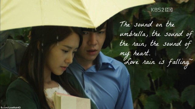 Love Rain Fotoğrafı