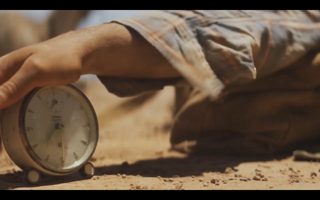 Çöldeki İzler Fotoğrafı