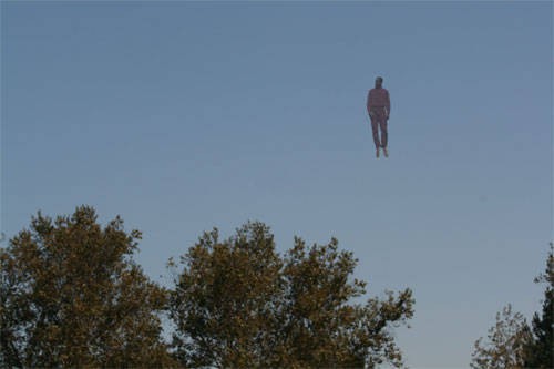 The Flying Man Fotoğrafı