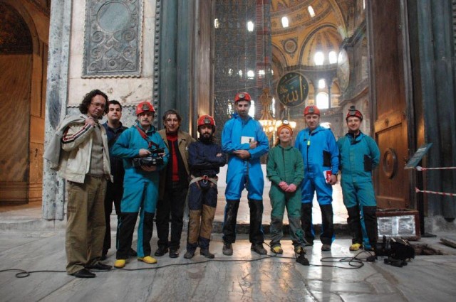 Beneath The Hagia Sophia Fotoğrafı