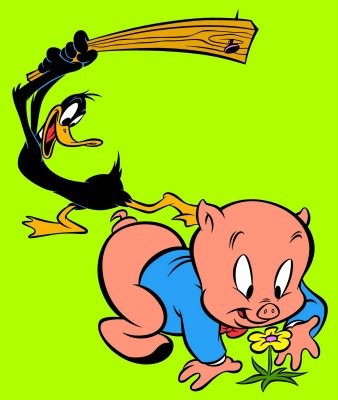 Porky & Daffy Fotoğrafı