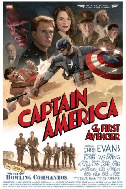 İlk Yenilmez: Kaptan Amerika Fotoğrafları 38