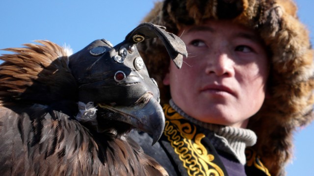 The Eagle Hunter's Son Fotoğrafı